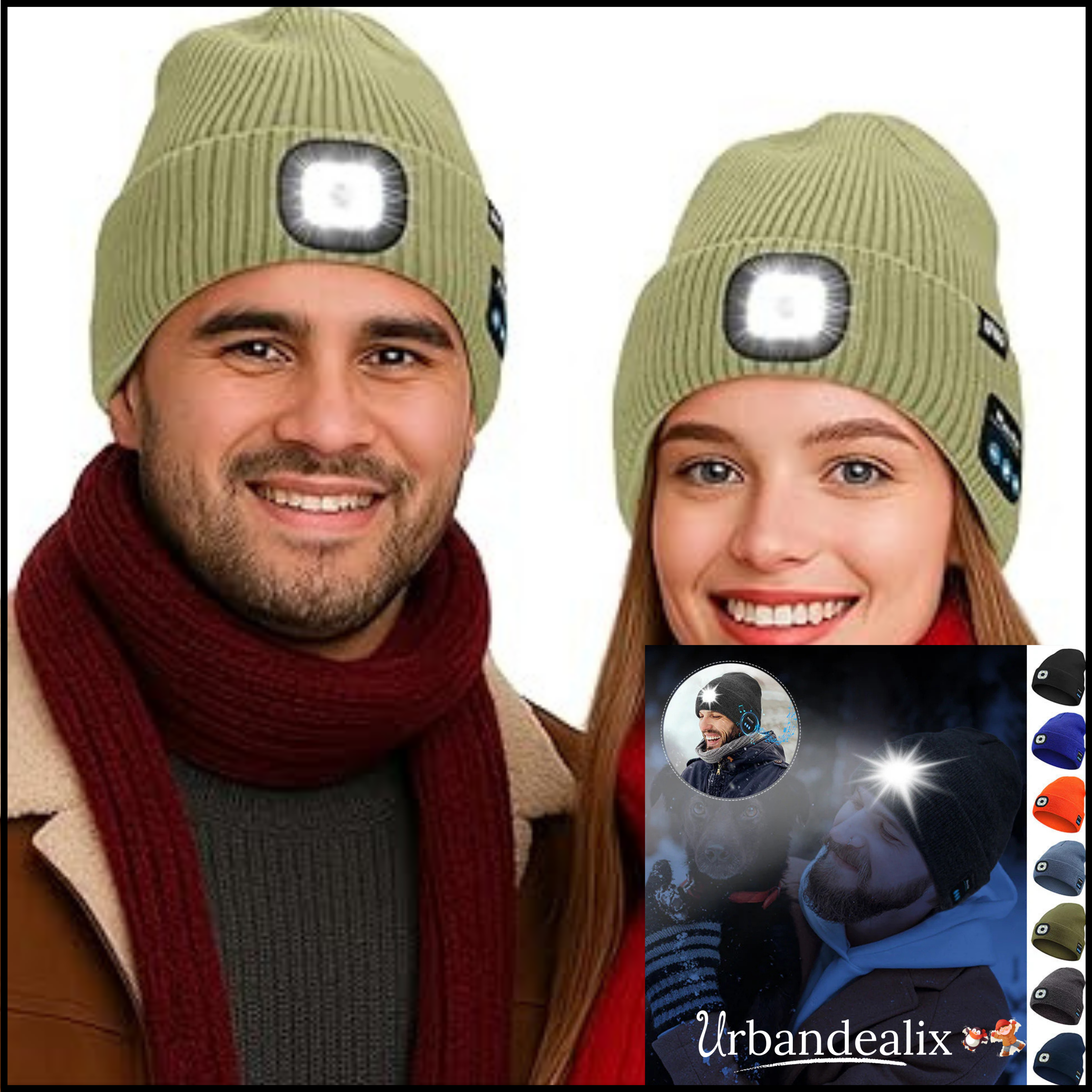 Bonnet unisexe LED urbandealix™